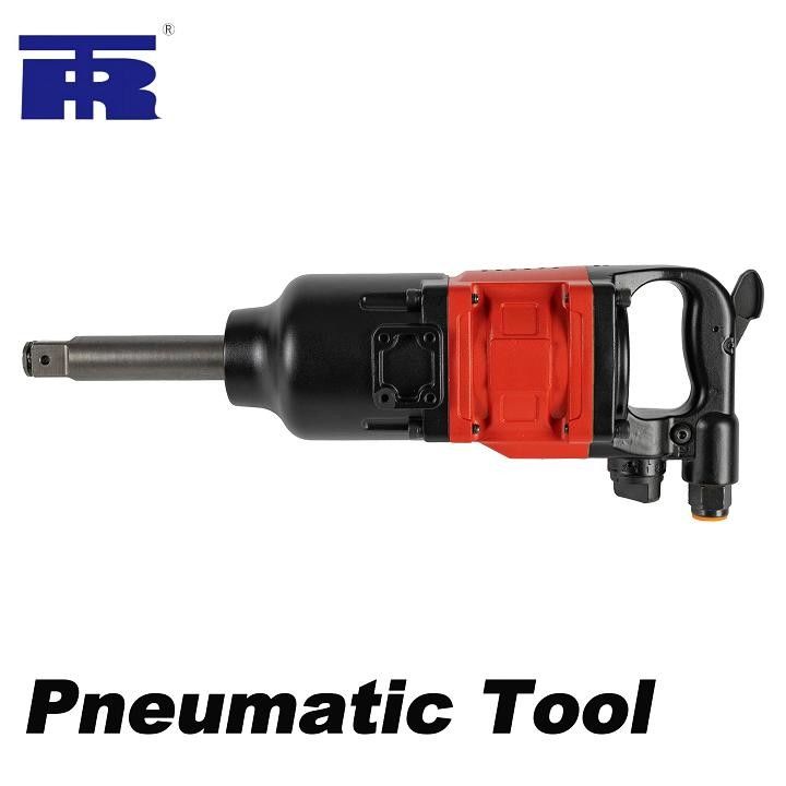 Clé d'impact aérien de 1 pouce sur pneu de camion personnalisé 3000 N.M. couple 525mm*178mm